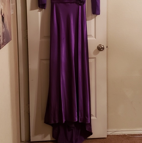 Purple Prom Gown - Picture 6 of 6